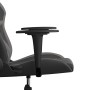 Schwarzer und grauer Massage-Gaming-Stuhl aus Kunstleder von , Gaming-Stühle - Ref: Foro24-345427, Preis: 124,12 €, Rabatt: %