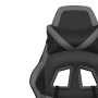 Silla gaming de masaje cuero sintético negro y gris de , Sillones para videojuegos - Ref: Foro24-345427, Precio: 124,12 €, De...