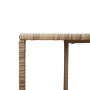 Storage shelves 2 units beige synthetic rattan by , Hangers and shelves - Ref: Foro24-366070, Price: 80,53 €, Discount: %