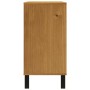 Cómoda FLAM madera maciza de pino 110x40x80 cm de , Cajoneras - Ref: Foro24-376070, Precio: 241,07 €, Descuento: %