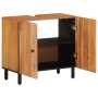 Conjunto de armarios de baño 2 piezas madera maciza de acacia de , Muebles de baño - Ref: Foro24-3206297, Precio: 185,75 €, D...