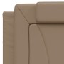 Cappuccino synthetic leather padded bed headboard 100 cm by , Headboards and footboards - Ref: Foro24-374778, Price: 38,28 €,...