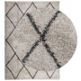 Modern long hair rug PAMPLONA anthracite beige 140x200 cm by , Rugs - Ref: Foro24-375389, Price: 62,57 €, Discount: %