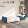 2 seater blue velvet sofa bed by , Sofas - Ref: Foro24-375936, Price: 260,61 €, Discount: %