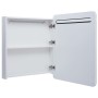 Mueble de baño con espejo LED 68x9x80 cm de vidaXL, Tocadores de baño - Ref: Foro24-285119, Precio: 146,82 €, Descuento: %