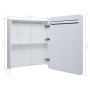 Mueble de baño con espejo LED 68x9x80 cm de vidaXL, Tocadores de baño - Ref: Foro24-285119, Precio: 146,82 €, Descuento: %