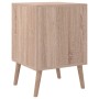 Finori Mesita de noche Lusk 61A roble Sonoma 38,5x38,5x57 cm de , Mesitas de noche - Ref: Foro24-377415, Precio: 148,13 €, De...