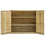 Caseta herramientas jardín madera pino impregnada 135x60x123 cm de vidaXL, Cobertizos - Ref: Foro24-46359, Precio: 292,25 €, ...