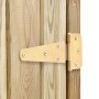 Caseta herramientas jardín madera pino impregnada 135x60x123 cm de vidaXL, Cobertizos - Ref: Foro24-46359, Precio: 292,25 €, ...