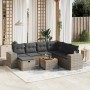 8-teiliges Gartensofa-Set und graue synthetische Rattankissen von , Gartensets - Ref: Foro24-3265190, Preis: 534,05 €, Rabatt: %