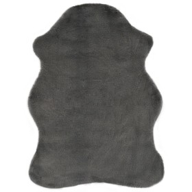 Dark gray synthetic rabbit hair rug 65x95 cm by vidaXL, Rugs - Ref: Foro24-285108, Price: 19,58 €, Discount: %