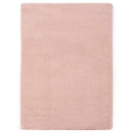 Alfombra de pelo sintético de conejo rosa envejecido 160x230 cm de vidaXL, Alfombras - Ref: Foro24-285086, Precio: 71,61 €, D...