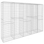 Gabion wall with galvanized steel cover 300x50x200 cm by vidaXL, fence panels - Ref: Foro24-145090, Price: 308,99 €, Discount: %