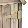 Garden tool shed with pine wood door 69.5x32x178cm by vidaXL, Sheds - Ref: Foro24-46358, Price: 180,37 €, Discount: %