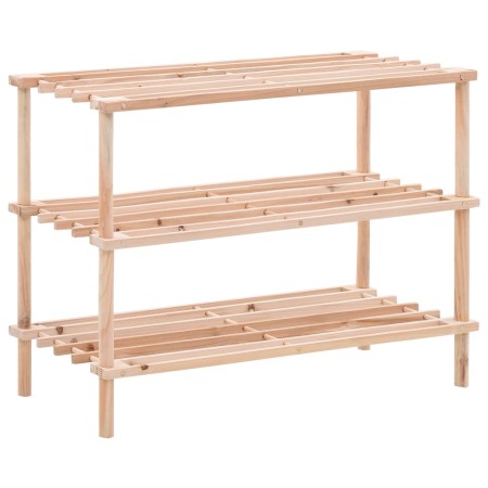 3-story shoe rack in solid fir wood by vidaXL, Shoe racks and shoe organizers - Ref: Foro24-285200, Price: 28,65 €, Discount: %