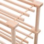 3-story shoe rack in solid fir wood by vidaXL, Shoe racks and shoe organizers - Ref: Foro24-285200, Price: 28,65 €, Discount: %