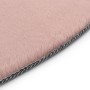 Alfombra de pelo sintético de conejo rosa envejecido 160 cm de vidaXL, Alfombras - Ref: Foro24-285088, Precio: 76,63 €, Descu...