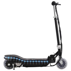 Patinete eléctrico con LED negro 120 W de vidaXL, Patinetes - Ref: Foro24-91960, Precio: 171,11 €, Descuento: %