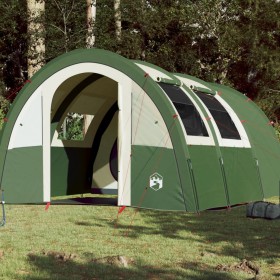 Green Waterproof 4-Person Tunnel Tent by , tents - Ref: Foro24-94400, Price: 240,03 €, Discount: %