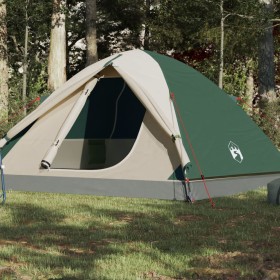 Green Waterproof 3 Person Igloo Tent by , tents - Ref: Foro24-94409, Price: 61,99 €, Discount: %