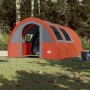 Campingzelt mit Tunnel 4 Personen wasserdicht grau orange von , Zelte - Ref: Foro24-94402, Preis: 227,43 €, Rabatt: %