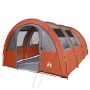 Tienda de camping con túnel 4 personas impermeable gris naranja de , Tiendas de campaña - Ref: Foro24-94402, Precio: 227,43 €...