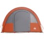 Campingzelt mit Tunnel 4 Personen wasserdicht grau orange von , Zelte - Ref: Foro24-94402, Preis: 227,43 €, Rabatt: %