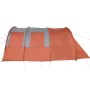 Campingzelt mit Tunnel 4 Personen wasserdicht grau orange von , Zelte - Ref: Foro24-94402, Preis: 227,43 €, Rabatt: %