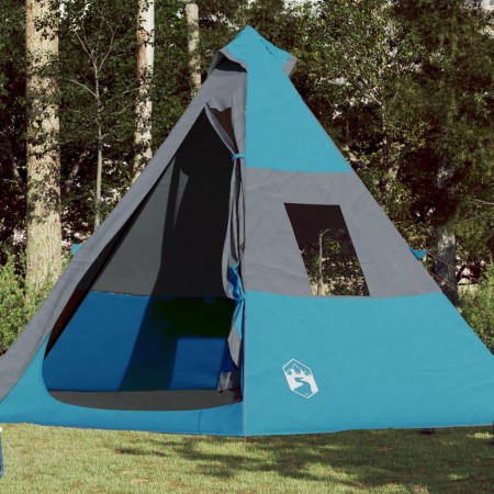 Blaues wasserdichtes Tipi-Zelt für 7 Personen von , Zelte - Ref: Foro24-94428, Preis: 120,96 €, Rabatt: %