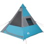 Blaues wasserdichtes Tipi-Zelt für 7 Personen von , Zelte - Ref: Foro24-94428, Preis: 120,96 €, Rabatt: %