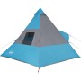 Blaues wasserdichtes Tipi-Zelt für 7 Personen von , Zelte - Ref: Foro24-94428, Preis: 120,96 €, Rabatt: %