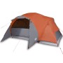 Crossvent family tent 8 people waterproof gray and orange by , tents - Ref: Foro24-94423, Price: 179,99 €, Discount: %