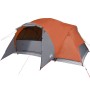 Tienda familiar Crossvent 8 personas impermeable gris y naranja de , Tiendas de campaña - Ref: Foro24-94423, Precio: 179,99 €...