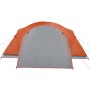 Tienda familiar Crossvent 8 personas impermeable gris y naranja de , Tiendas de campaña - Ref: Foro24-94423, Precio: 179,99 €...