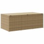 Caja de almacenaje de jardín ratán sintético beige mezcla 984L de , Cajas de almacenaje para exteriores - Ref: Foro24-365335,...