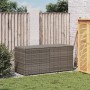 Gray synthetic rattan garden storage box 283L by , Outdoor storage boxes - Ref: Foro24-365314, Price: 122,57 €, Discount: %