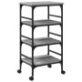 Sonoma gray engineered wood kitchen cart 45x35x89.5 cm by , Kitchen and dining carts - Ref: Foro24-842329, Price: 63,72 €, Di...