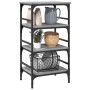 Sonoma gray engineered wood kitchen cart 45x35x89.5 cm by , Kitchen and dining carts - Ref: Foro24-842329, Price: 63,72 €, Di...