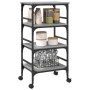 Sonoma gray engineered wood kitchen cart 45x35x89.5 cm by , Kitchen and dining carts - Ref: Foro24-842329, Price: 63,72 €, Di...