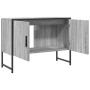 Armario lavabo baño madera ingeniería gris Sonoma 80x33x60 cm de , Tocadores - Ref: Foro24-842464, Precio: 64,98 €, Descuento: %