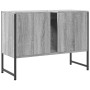 Sonoma gray engineered wood bathroom sink cabinet 80x33x60 cm by , Dressing tables - Ref: Foro24-842464, Price: 64,98 €, Disc...