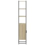 Armario de baño madera ingeniería roble Sonoma 33x33x185,5 cm de , Tocadores - Ref: Foro24-842472, Precio: 104,00 €, Descuent...