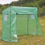 HI Invernadero verde 200x77x169/148 cm de HI, Invernaderos - Ref: Foro24-429147, Precio: 53,19 €, Descuento: %