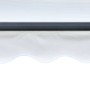 Manual retractable awning with cream LED 400x300 cm by , Awnings - Ref: Foro24-3055228, Price: 391,85 €, Discount: %