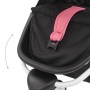 Pink and black 3-wheel stroller/stroller by vidaXL, Baby strollers - Ref: Foro24-10181, Price: 167,99 €, Discount: %