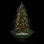 Christmas tree with snow with base in green umbrella 190 cm by vidaXL, Christmas trees - Ref: Foro24-284337, Price: 219,53 €,...