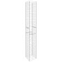 Cestas de muro de gaviones 3 uds acero galvanizado 25x25x197cm de vidaXL, Paneles de vallas - Ref: Foro24-145088, Precio: 85,...