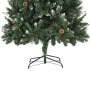 Künstlicher Weihnachtsbaum mit Tannenzapfen und weißem Glitzer 210 cm von vidaXL, Weihnachtsbäume - Ref: Foro24-284319, Preis...