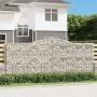 Gabion baskets 5 pcs arch shape iron 400x30x160/180 cm by , Pots and planters - Ref: Foro24-3146908, Price: 922,54 €, Discoun...