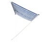 Retractable awning 300x150 cm blue and white by , Awnings - Ref: Foro24-143749, Price: 63,00 €, Discount: %